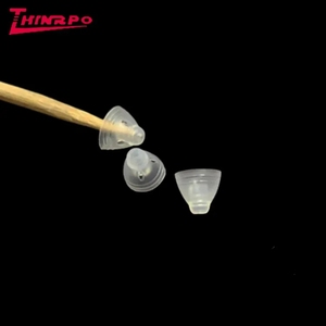 8Mm, 10Mm Gehoorapparaat Koepels Zachte Siliconen Gehoorapparaat Koepels Dubbel, Oordopjes Vervanging Universeel Voor Zak Hoortoestellen - Product Image 1