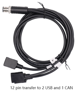 RJ45-kabel RS232 RS485 breedspanningsmodule CAN-kabelopties Heftruck Kraan Graafmachine Voertuigmontage Robuuste tablet-pc - Product Image 6