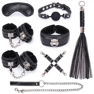 Sexo barato debajo de la cama del sistema de esclavitud mano puños de tobillo restricciones adulto SM ojos cubierta gay juego - Product Image 6