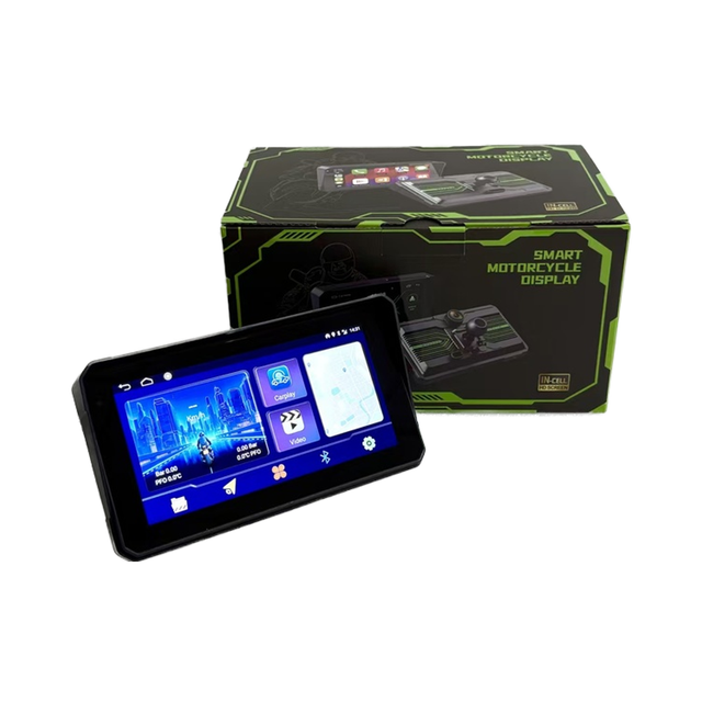 6-Inch PND Motorcycle CarPlay Radio with Touch Screen Android & USB/BT/WiFi Includes MP3/MP4 Players & TV Combination