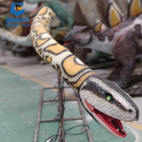 Ular Animatronik Ukuran Asli, Ular Spons, Hewan Realistis, Model Ular Ukuran Hidup