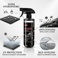 Recubrimiento de Pintura Nano Cerámico Profesional, Spray Sellador Super Hidrofóbico para Autos - Recubrimiento de Alto Brillo Repelente al Agua y Autolimpiante