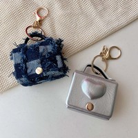 Nouvelle Housse de Protection en Polyester 2026 pour Étui AirPods avec Porte-clés, Personnalisable, Écologique, Anti-chute, et Porte-monnaie