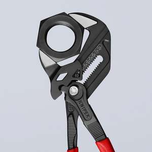 Knipex-86 01 250คีมและประแจในเครื่องมือเดียวสีเทาอะทราเมนท์หัวขัดด้วยด้ามจับเคลือบพลาสติกกันลื่น - Product Image 4