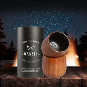 Vaso de Bourbon Moderno Ecológico de Madera Carbonizada Sin Grietas YX, 2 Piezas/Paquete, Capacidad de 10 oz, Herramientas para <span class=keywords><strong>Bar</strong></span> de Cócteles - Product Image 3