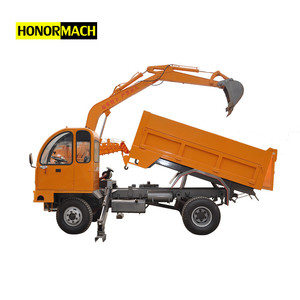 Prix usine Roues <span class=keywords><strong>5</strong></span> tonnes/8 tonnes Camion Monté <span class=keywords><strong>Pelle</strong></span> À Benne Basculante - Product Image 4