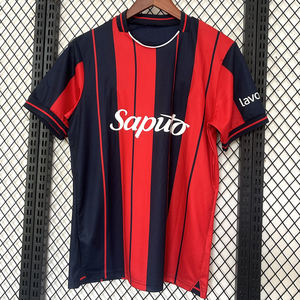 Ropa de fútbol de verano Nueva temporada 2025/26 Bologna Home Jersey Uniforme de manga corta Competiciones de clubes europeos con - Product Image 1