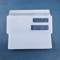 Blanc 10 #   Enveloppe de sécurité confidentielle, enveloppe commerciale occidentale à fermeture autocollante, empêchant les regards indiscrets
