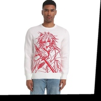 Pull-over d'hiver pour homme avec logo personnalisé OEM ODM, motif jacquard tricoté, 100% coton, anti-plis, séchage rapide, manches longues, design de créateur