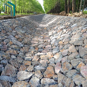260GSM Galvanized PVC Galfan <strong>Wire</strong> Mesh Gabion Baskets Metal Frame Construction Sites Fencing <strong>Trellis</strong> &amp; Gates - Product Image 2