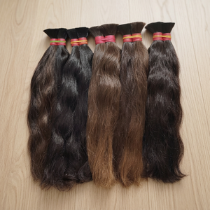 High Quality Bulk Indian <b>Hair</b> Extensions Double Drawn Light Color Straight Texture Machine Double Weft Tape <b>Hair</b> Weft - Product Image 4
