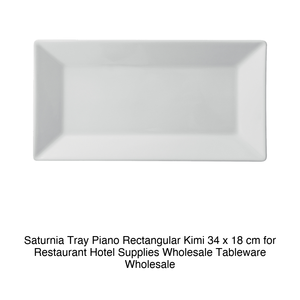 Kimi Rectangular Flat Serving <b>Platter</b> 34 × 18 cm Saturnia - Product Image 2