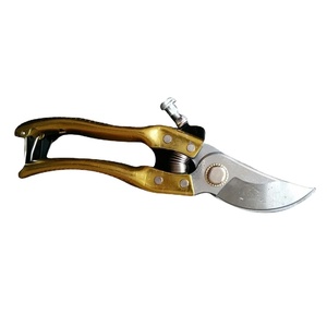 Sanhong Vàng xử lý trái cây cắt tỉa Shears DIY lớp vườn cắt tỉa kéo thép xử lý cây cắt tỉa màu xanh lá cây phụ kiện pruner - Product Image 1