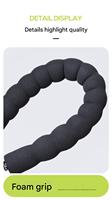 Laisse pour chien en nylon de luxe durable avec poignée rembourrée confortable, bande réfléchissante et motif imprimé pour une promenade sécurisée de votre animal.