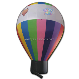 Outdoor Advertising 6m/20ft Tall Inflatable LED Light Ground Balloons,Blow up Illuminate Air Balloons Inflatable <strong>Mongolfiera</strong> - Product Image 1