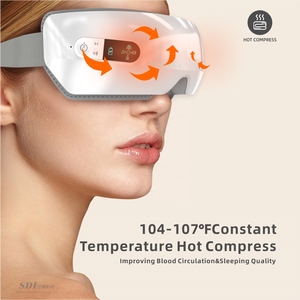 Лидер продаж, медицинские товары, устройство для здоровья, умный массажер для глаз с подогревом воздуха, Вибрирующая акупунктурная терапия - Product Image 3