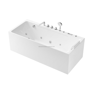 Vente en gros baignoire de massage moderne en acrylique pour <span class=keywords><strong>une</strong></span> personne baignoire à remous à jets tablier de <span class=keywords><strong>spa</strong></span> de massage à l'air installation pour salle de bain - Product Image 2