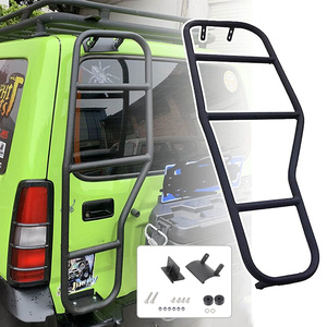 Scala per Portellone Posteriore in Alluminio per Suzuki <span class=keywords><strong>Jimny</strong></span> 2007-2017, Accessorio Esterno per Arrampicata - Product Image 1