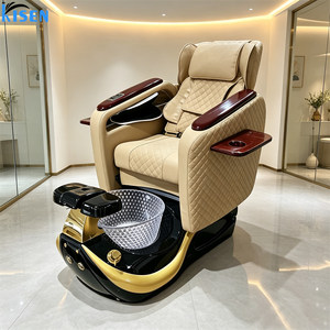 Sillón de Pedicura y Manicura KISEN Profesional, Moderno y Lujoso, con Hidromasaje de Cuerpo Completo, para Salón de Belleza - Product Image 2