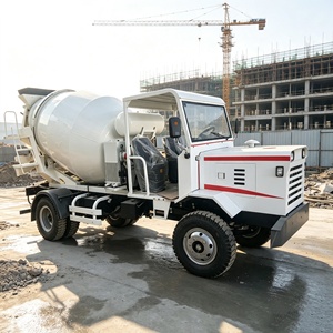 Camión Mezclador de Volumen Múltiple Opcional de 1-<span class=keywords><strong>3</strong></span> CBM para Transporte de Hormigón y Mortero en Túneles de Metro y Carreteras de Montaña - Product Image 1