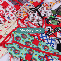 Vente en gros de pyjamas en bambou pour bébé Whatnot RTS, lot de pyjamas pour nourrissons, imprimé de personnages aléatoires, vêtements de nuit pour tout-petits, boîte mystère
