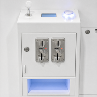 Machine à griffes personnalisée en fer blanc et plastique, à monnayeur, pour peluches pour enfants, version anglaise 110/220V