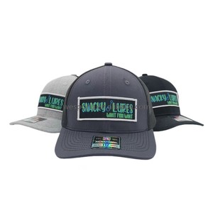 Yüksek kaliteli nakış dokuma yama Richardson Trucker kapaklar Mesh şoför şapkası özel şapka Richardson 112 kamyon şoförü şapkaları - Product Image 2