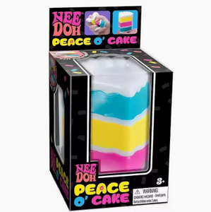 ลูกบอลบีบคลายเครียด Needooh Peace O' Cake ขนาด 14 ซม. ทำจาก TPE ซิลิโคน ของเล่นบีบคลายเครียดสำหรับเด็กอายุ 14 ปีขึ้นไป ทุกเพศทุกวัย บินห์ฝูอค โมโด - Product Image 5