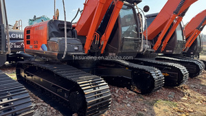 รถขุดไฮดรอลิกแบบตีนตะขาบฮิตาชิ ZX200/ZX210/ZX240 มือสองจากญี่ปุ่น น้ำหนัก 20 ตัน พร้อมระบบ PLC แบริ่ง เกียร์ เครื่องยนต์ ปั๊ม กำลัง 125 กิโลวัตต์ - Product Image 3