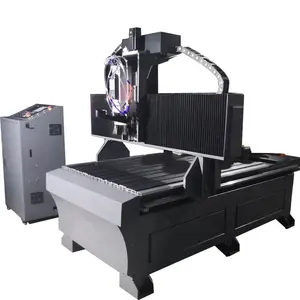 Mesin CNC ATC Desktop Router, 3 sumbu CNC ATC mesin penggilingan dan ukiran besi cor 1325 kayu CNC Router aluminium untuk Logam lembut