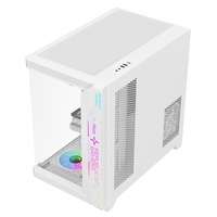 AntarcChill Wholesale Custom RGB Front Panel Gaming Glass PC Case Cabinet ATX Full Tower New Design Computer Gaming Case