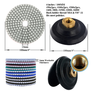 הפופולרי ביותר 100 מ "מ 50-3000 מגרניט יהלום שיש אבן גרניט ליטוש - Product Image 2