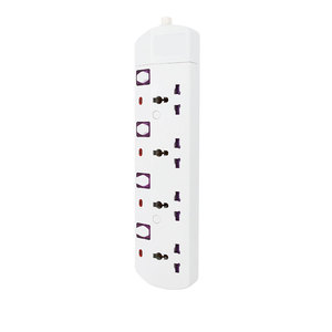 EAU Dubaï Électrique Plat Multi Plug Universel Prise D'extension De Puissance Prise UK 3M 5M Câble 4 Voies 4 Gang <span class=keywords><strong>ESMA</strong></span> 10A/13A Cuivre Plastique - Product Image 4