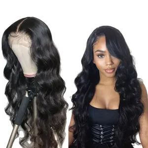 8 22 28 Inch 150% Glueless Reliable Indian Remy Human Hair Body Wave Lace Front Wig With Baby Hair