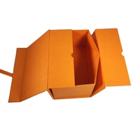 Emballage de vêtements d'approvisionnement Emballage de boîte-cadeau magnétique pliable en carton rigide