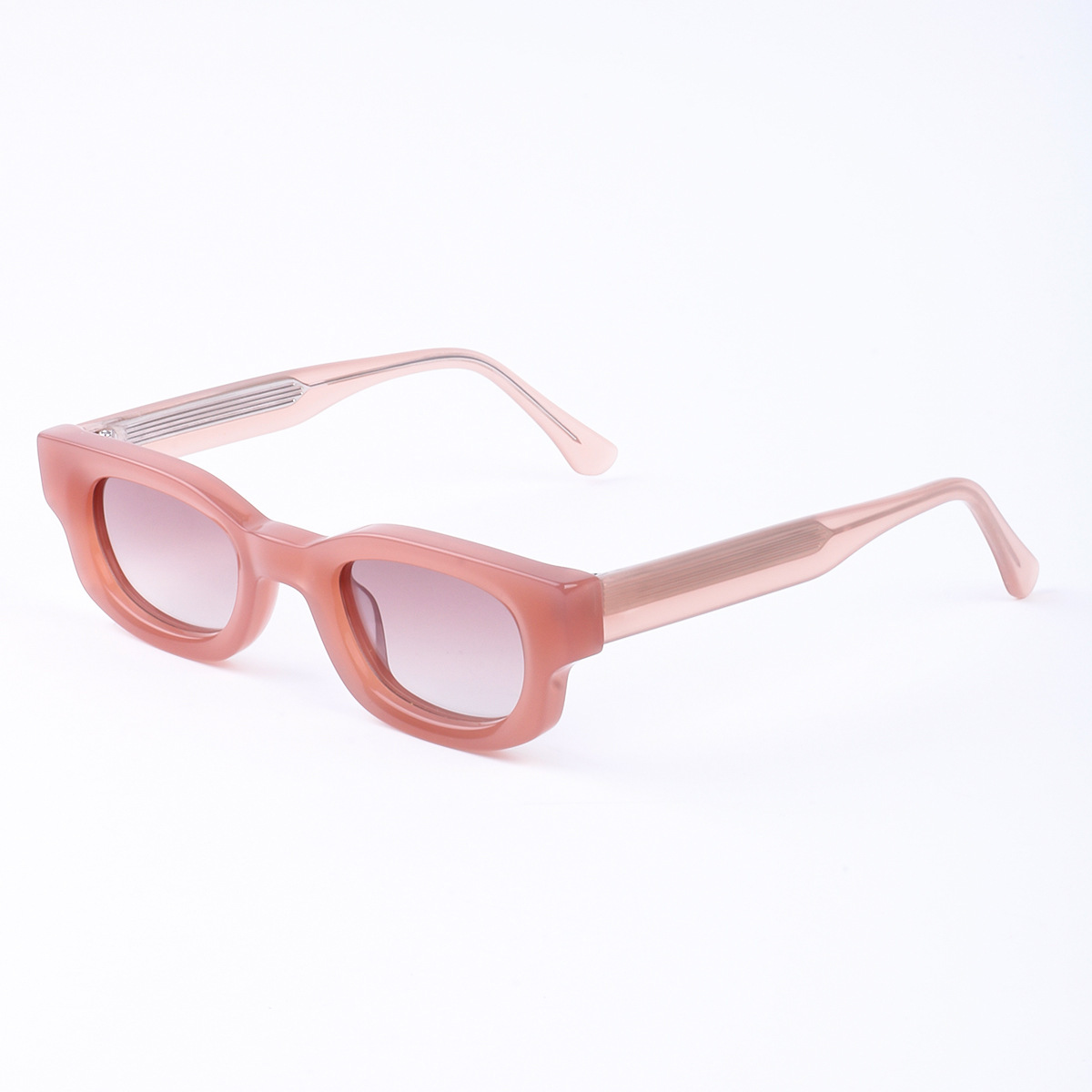 Polarized Square Sunglasses with UV Protection, Oversized Frame Clara | Geometric Oversized Polarized Sunglasses | Fifth  main image 3