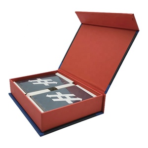 Wholesale playing cards and box front and back customised printing bulk playing cards