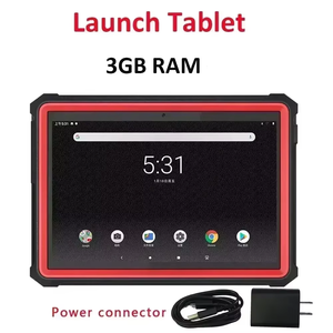 Launch Tablet X431 Pro3S, alat diagnostik otomatis memori 3GB RAM + 32GB + 64GB untuk X431/Diagzone/xag OBD2