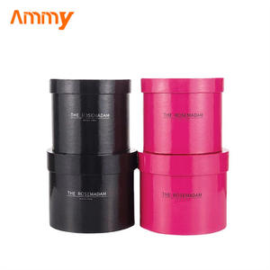 Ammy nouvelles idées de produits boîte à fleurs <span class=keywords><strong>visage</strong></span> lumineux rose argent étreignant seau fleur boîte cadeau cylindre décoration de mariage - Product Image 2