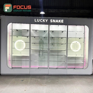 ตู้โชว์บุหรี่แบบกระจกพร้อมกุญแจล็อค ชั้นวางหลายชั้น ปลอดภัย - Product Image 3