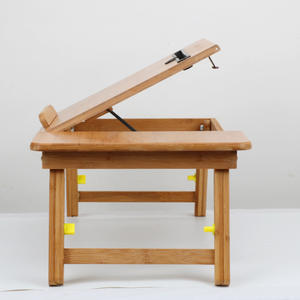 Soporte plegable para ordenador portátil, trípode de bambú, para uso en el hogar y la Oficina - Product Image 5