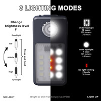 Luz LED para Bolsos y Carteras con Logotipo Personalizado, Brillo Ajustable, Resistente al Agua IP67, Control Táctil, Ángulo de Haz de 60°, Recargable Tipo C