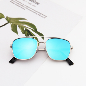 2024 gros métal cadre lunettes de soleil carré logo personnalisé ombre lunettes de soleil hommes haute qualité Vintage lunettes de soleil - Product Image 3