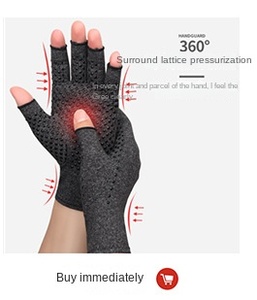 Wholesale Half Fingers Breathable Thin Semi-Finger Driving <b>Glove</b> Sunscreen Anti-Uv <b>Fingerless</b> Elasticity - Product Image 6