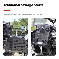 Support de sacoche latérale pour moto DS900X en acier inoxydable argenté 250cc, support de boîte à bagages pour moto