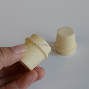 مختبر ليكو TGA DSC بوتقة دائرية من سيراميك الألومينا مع أغطية معالجة السيراميك الصناعي مصبوبة بالذوبان - Product Image 3