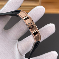Expédition rapide, montre mécanique automatique pour homme, édition diamant de luxe, 67-01, ultra-fine, squelette, étanche