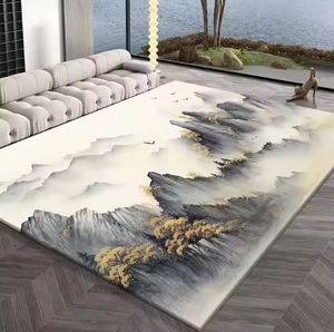 Nhà Máy Trực Tiếp Hiện Đại 3D In Polyester Thảm Kích Thước Lớn Fluffy Thảm Cho Nhà Phòng Khách Tập Thể Dục Và Cầu Nguyện Thiết Kế Mới Khách Sạn - Product Image 6