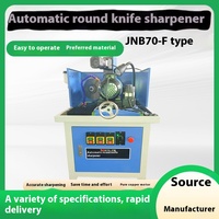 Petite meuleuse automatique à couteau rond ajustée CNC avec lame de disque moteur pour le meulage
