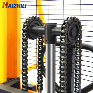 Haizhili Good Lifts Equipos de manejo de materiales Operado a mano Batería Semi apilador eléctrico Carretilla elevadora 1T 3,5 m - Product Image 3